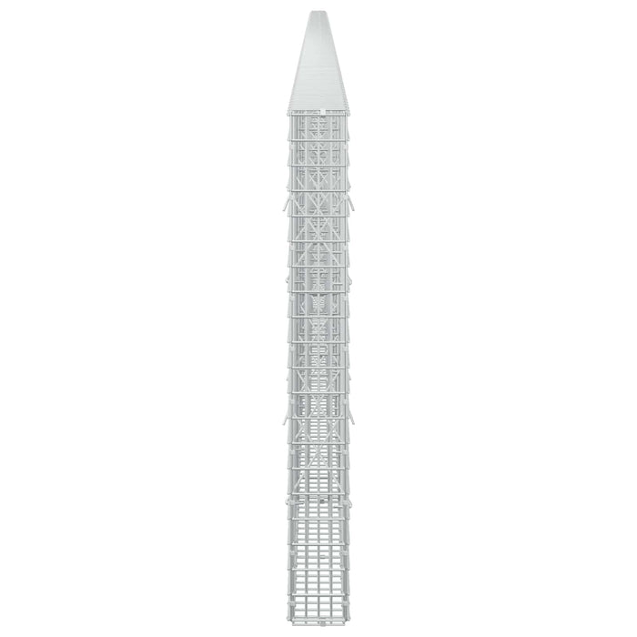 Gabion cu Fir de 5 mm și Plasă de 5x2,5 cm 1200x10x100 cm WALTI