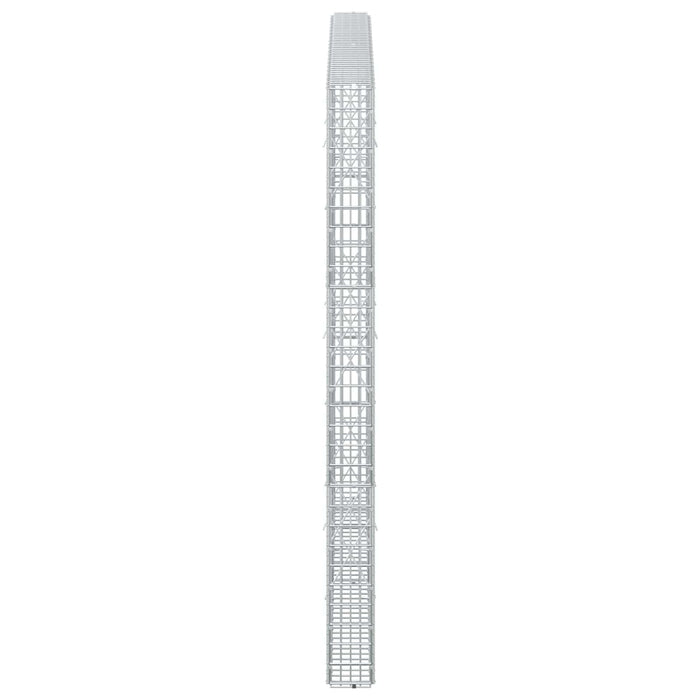 Gabion cu Fir de 5 mm și Plasă de 5x2,5 cm 200x10x150 cm WALTI