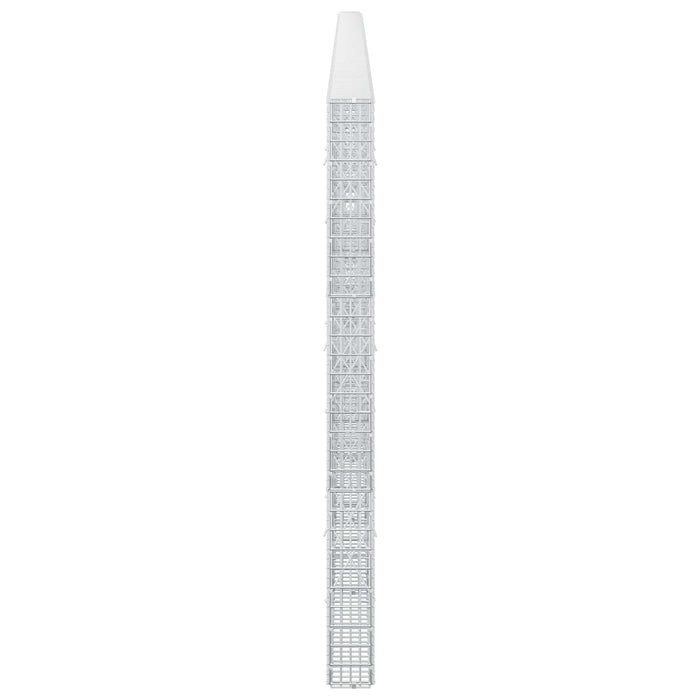 Gabion cu Fir de 5 mm și Plasă de 5x2,5 cm 750x10x150 cm - WALTI WALTI