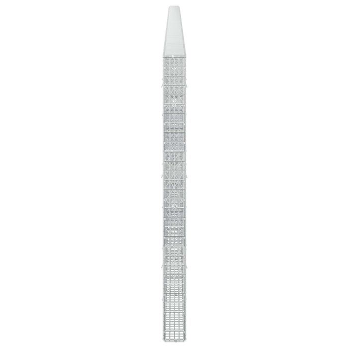Gabion cu Fir de 5 mm și Plasă de 5x2,5 cm 900x10x150 cm - WALTI WALTI