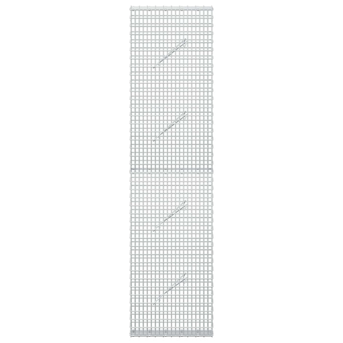 Gabion cu Fir de 5 mm și Plasă de 5x2,5 cm 50x10x200 cm - WALTI WALTI