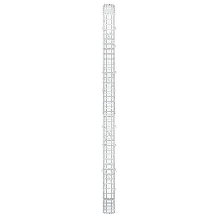 Gabion cu Fir de 5 mm și Plasă de 5x2,5 cm 50x10x200 cm - WALTI WALTI
