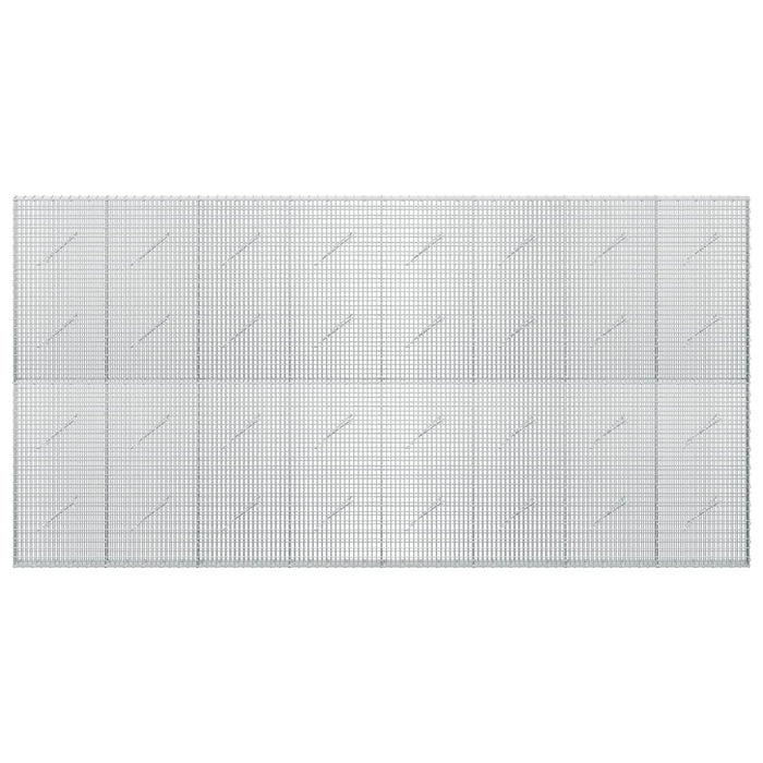 Gabion cu Fir de 5 mm și Plasă de 5x2,5 cm 400x10x200 cm WALTI