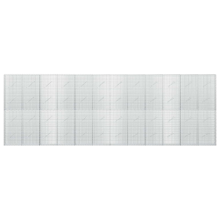 Gabion cu Fir de 5 mm și Plasă de 5x2,5 cm 600x10x200 cm WALTI