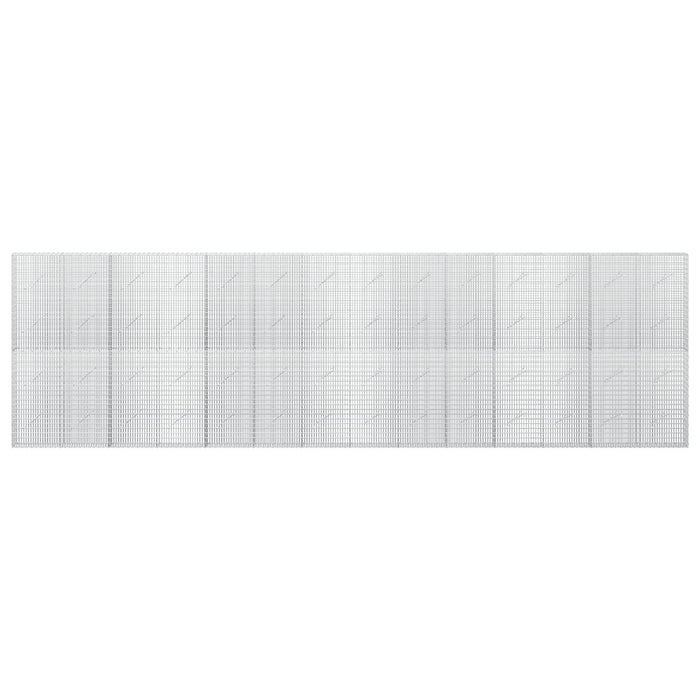 Gabion cu Fir de 5 mm și Plasă de 5x2,5 cm 700x10x200 cm WALTI