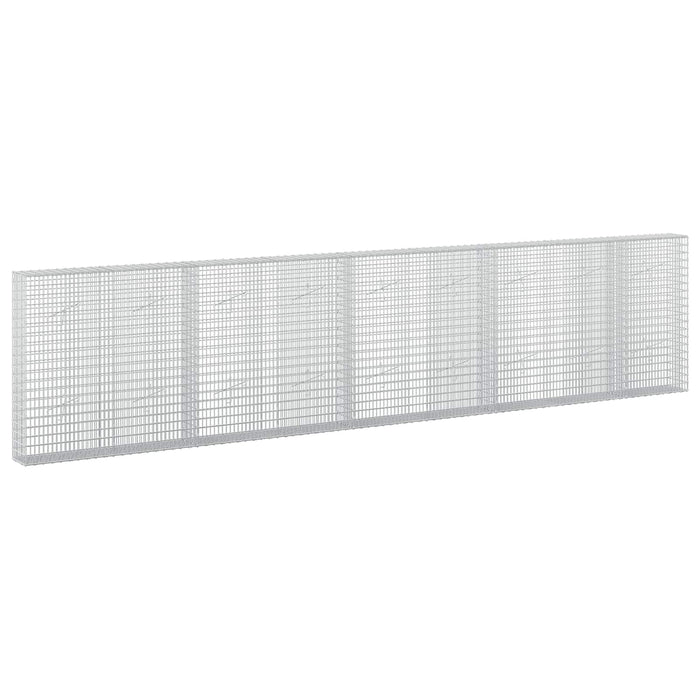 Gabion cu Fir de 5 mm și Plasă de 5x2,5 cm 450x20x100 cm WALTI