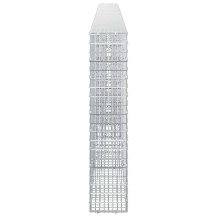 Gabion cu Fir de 5 mm și Plasă de 5x2,5 cm 450x20x100 cm WALTI