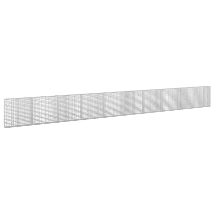Gabion cu Fir de 5 mm și Plasă de 5x2,5 cm 1000x20x100 cm WALTI