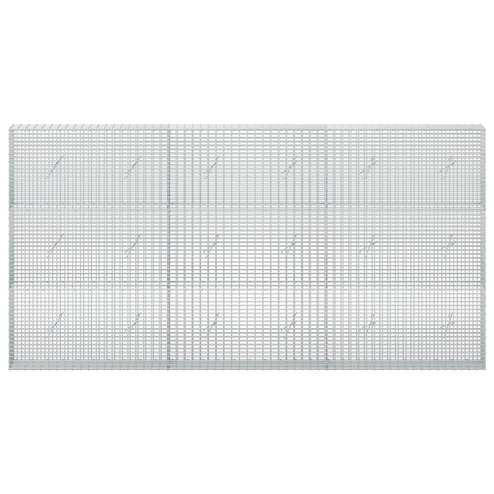 Gabion cu Fir de 5 mm și Plasă de 5x2,5 cm 300x20x150 cm WALTI