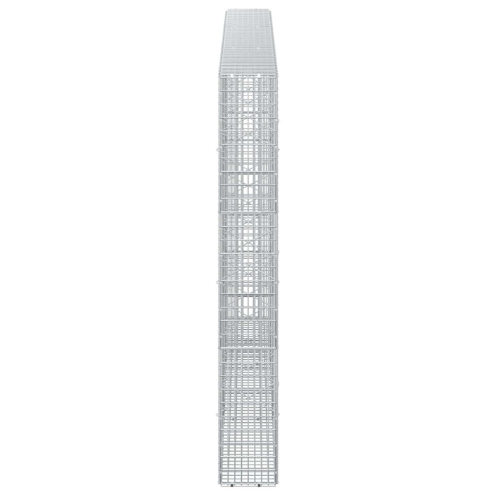 Gabion cu Fir de 5 mm și Plasă de 5x2,5 cm 300x20x150 cm WALTI