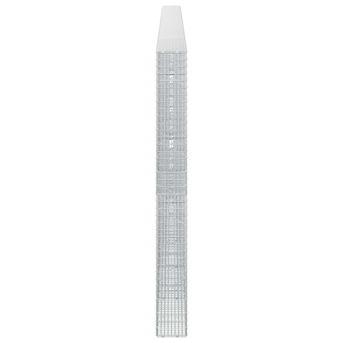 Gabion cu Fir de 5 mm și Plasă de 5x2,5 cm 700x20x200 cm - WALTI WALTI