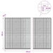 Gabion cu Fir de 5 mm și Plasă de 5x2,5 cm 700x20x200 cm - WALTI WALTI