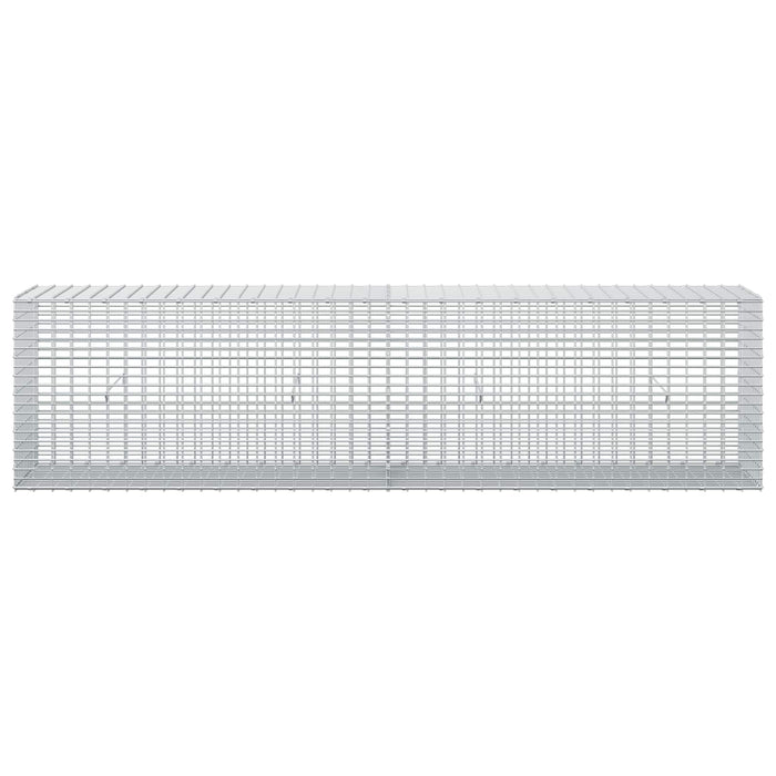 Gabion cu Fir de 5 mm și Plasă de 5x2,5 cm 200x30x50 cm WALTI