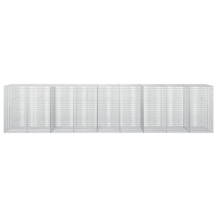 Gabion cu Fir de 5 mm și Plasă de 5x2,5 cm 450x30x100 cm WALTI
