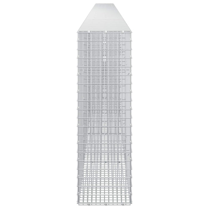 Gabion cu Fir de 5 mm și Plasă de 5x2,5 cm 800x30x100 cm - WALTI WALTI