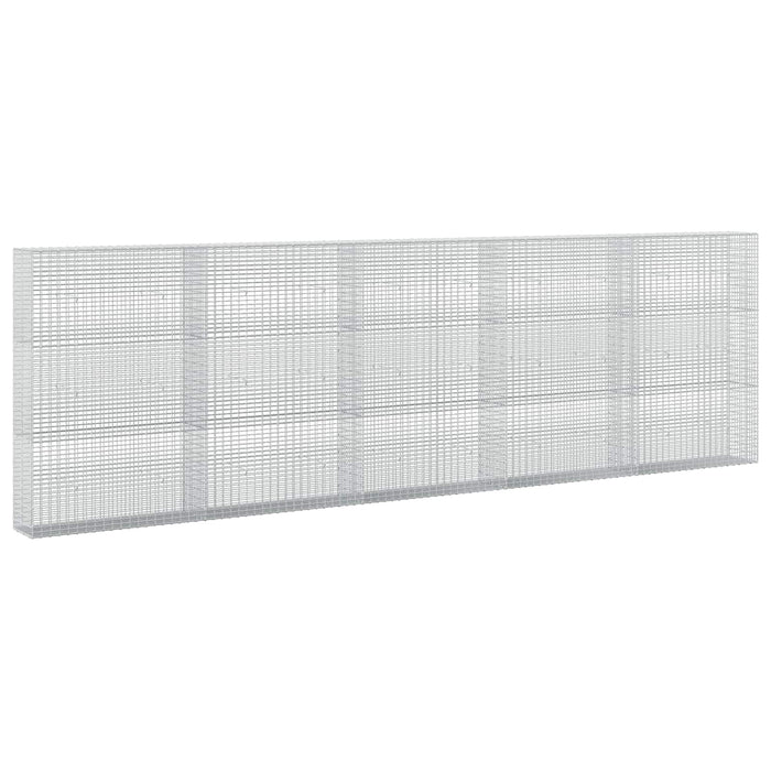 Gabion cu Fir de 5 mm și Plasă de 5x2,5 cm 500x30x150 cm WALTI