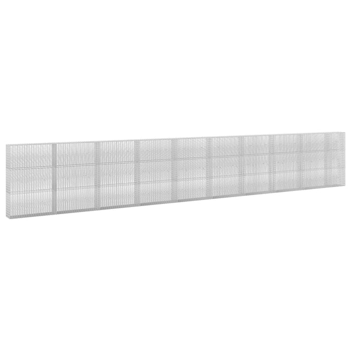 Gabion cu Fir de 5 mm și Plasă de 5x2,5 cm 950x30x150 cm WALTI