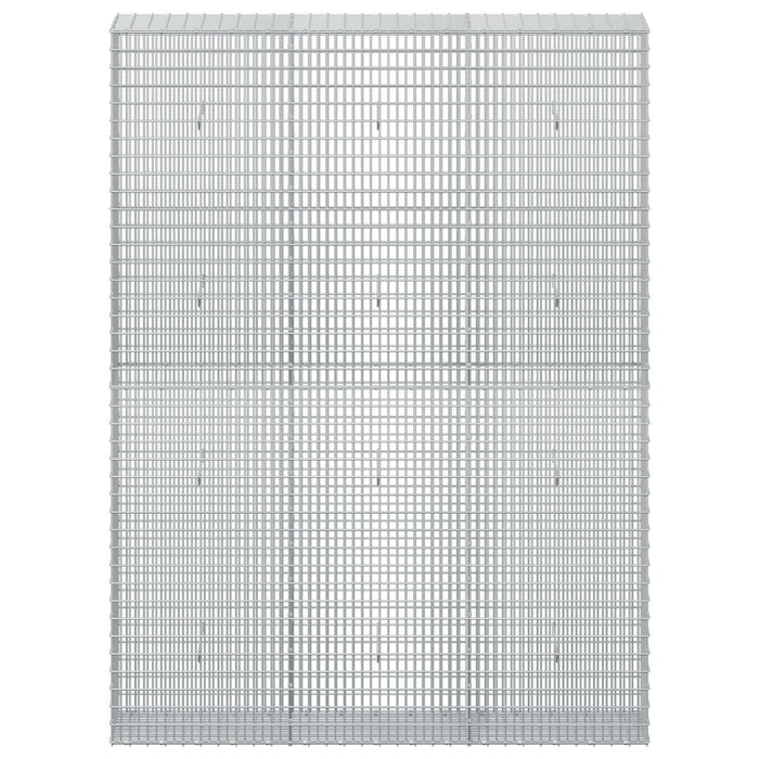 Gabion cu Fir de 5 mm și Plasă de 5x2,5 cm 150x30x200 cm WALTI