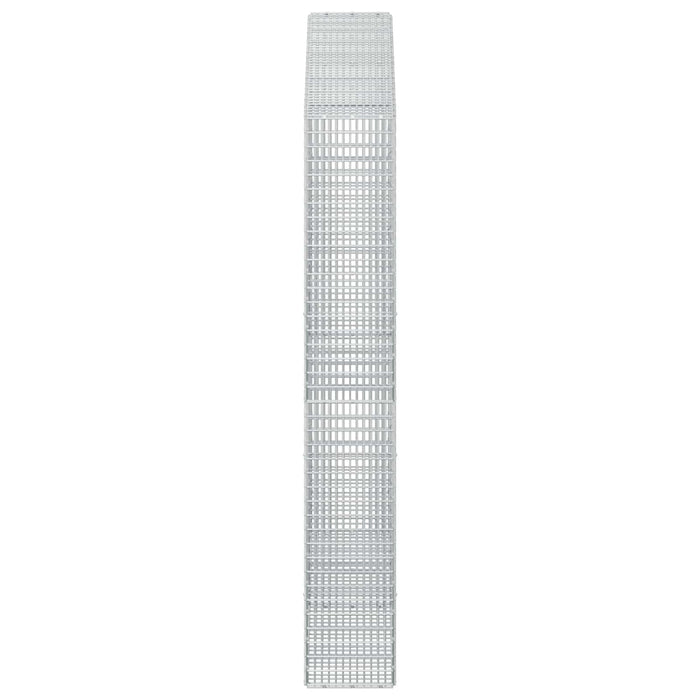 Gabion cu Fir de 5 mm și Plasă de 5x2,5 cm 200x30x200 cm WALTI