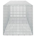 Gabion cu Fir de 5 mm și Plasă de 5x2,5 cm 200x50x50 cm - WALTI WALTI