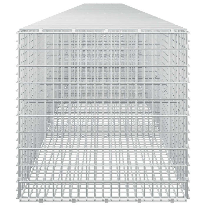 Gabion cu Fir de 5 mm și Plasă de 5x2,5 cm 750x50x50 cm - WALTI WALTI