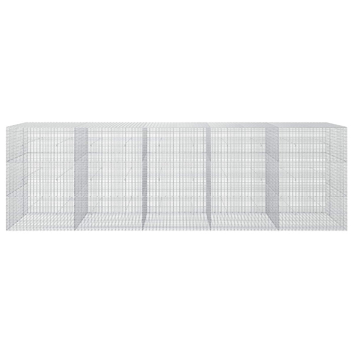 Gabion cu Fir de 5 mm și Plasă de 5x2,5 cm 500x50x150 cm WALTI