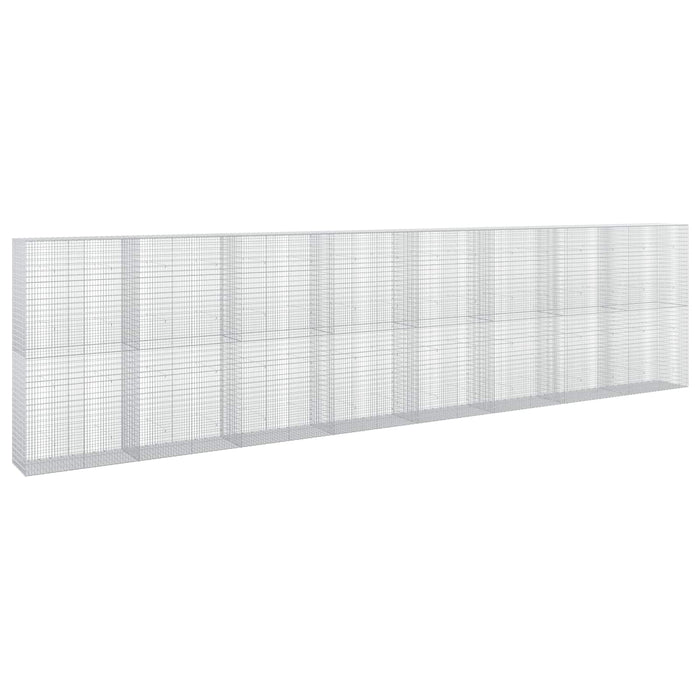 Gabion cu Fir de 5 mm și Plasă de 5x2,5 cm 800x50x200 cm WALTI