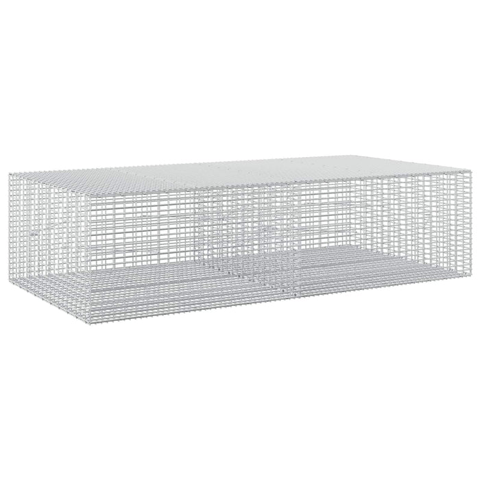 Gabion cu Fir de 5 mm și Plasă de 5x2,5 cm 200x100x50 cm WALTI