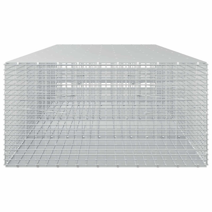 Gabion cu Fir de 5 mm și Plasă de 5x2,5 cm 400x100x50 cm WALTI