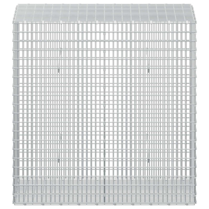 Gabion cu Fir de 5 mm și Plasă de 5x2,5 cm 50x100x100 cm WALTI