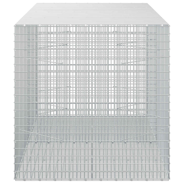 Gabion cu Fir de 5 mm și Plasă de 5x2,5 cm 200x100x100 cm WALTI