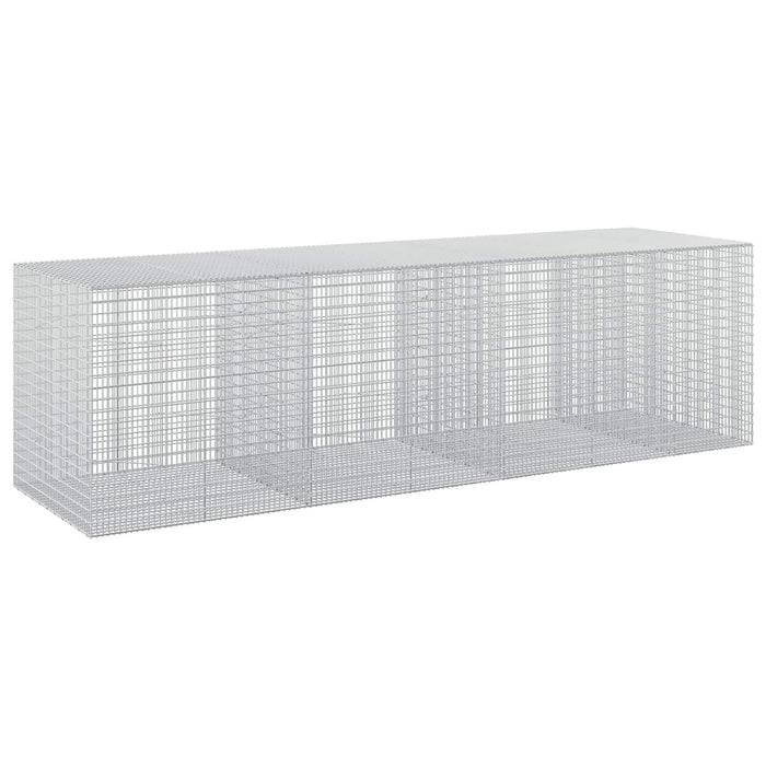 Gabion cu Fir de 5 mm și Plasă de 5x2,5 cm 350x100x100 cm WALTI
