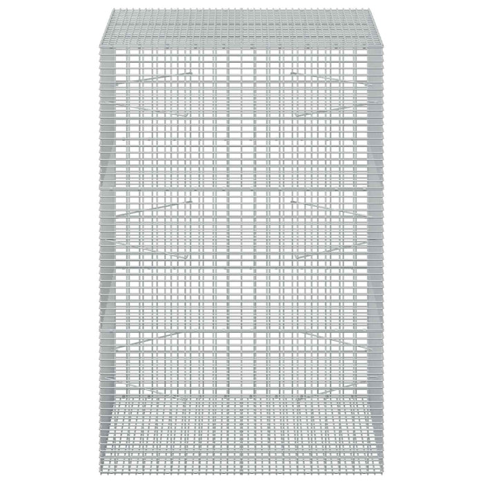 Gabion cu Fir de 5 mm și Plasă de 5x2,5 cm 100x100x150 cm WALTI