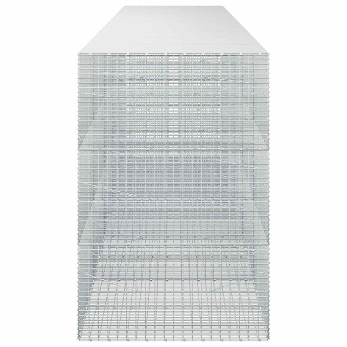 Gabion cu Fir de 5 mm și Plasă de 5x2,5 cm 500x100x150 cm WALTI