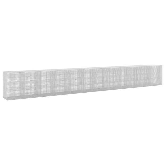 Gabion cu Fir de 5 mm și Plasă de 5x2,5 cm 1200x100x150 cm WALTI