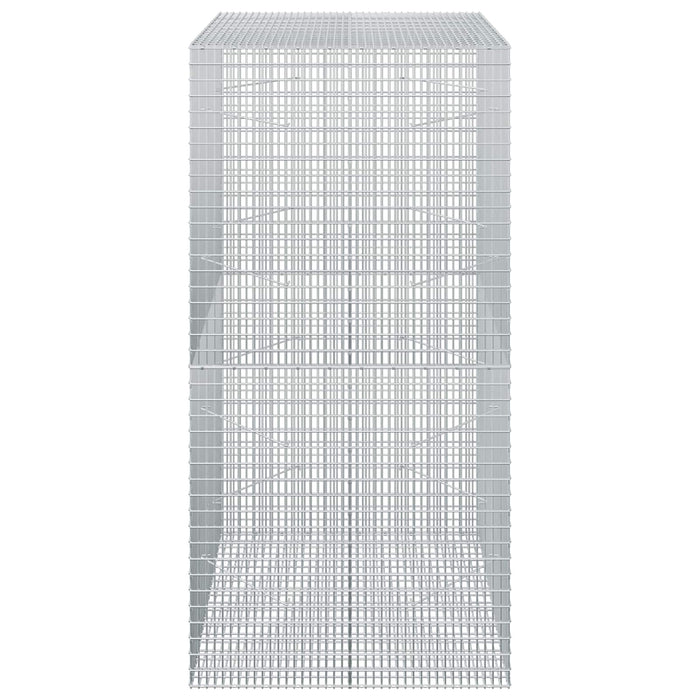 Gabion cu Fir de 5 mm și Plasă de 5x2,5 cm 100x100x200 cm WALTI