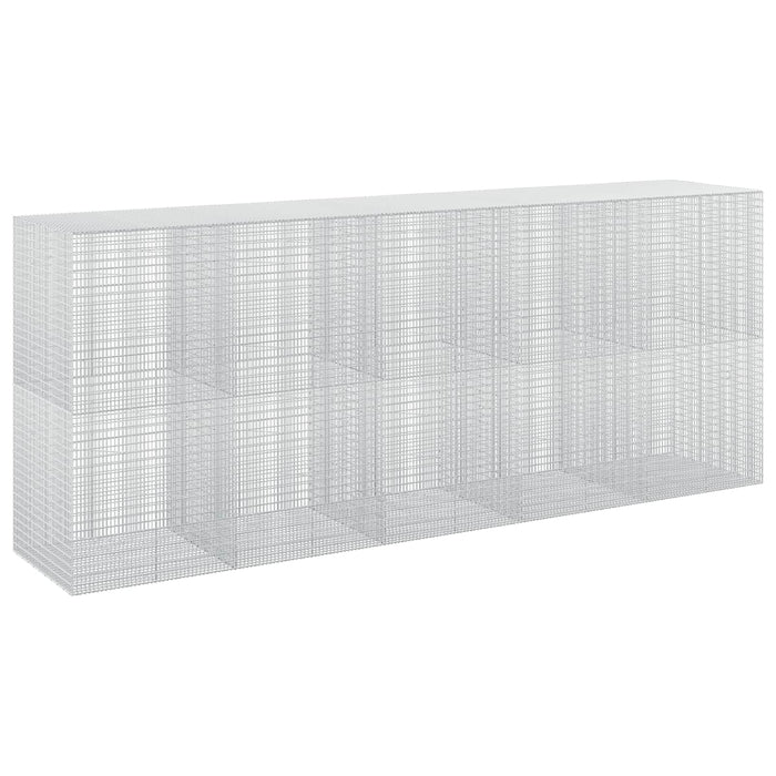 Gabion cu Fir de 5 mm și Plasă de 5x2,5 cm 500x100x200 cm - WALTI WALTI