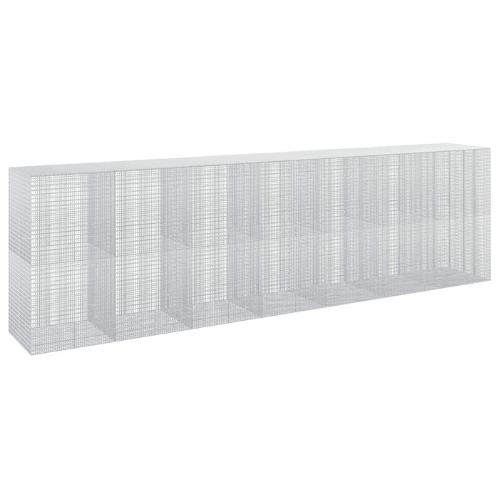 Gabion cu Fir de 5 mm și Plasă de 5x2,5 cm 700x100x200 cm - WALTI WALTI