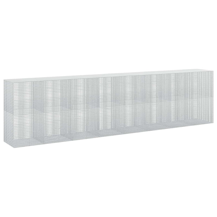 Gabion cu Fir de 5 mm și Plasă de 5x2,5 cm 800x100x200 cm - WALTI WALTI