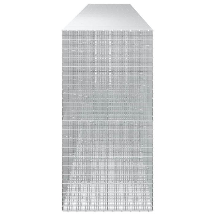 Gabion cu Fir de 5 mm și Plasă de 5x2,5 cm 800x100x200 cm - WALTI WALTI