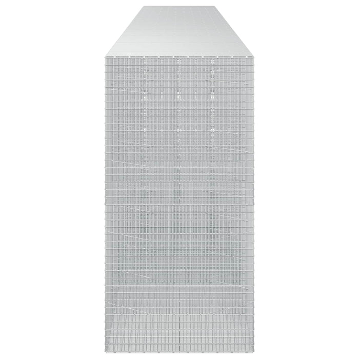 Gabion cu Fir de 5 mm și Plasă de 5x2,5 cm 1000x100x200 cm - WALTI WALTI