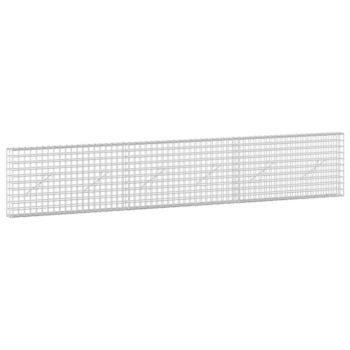 Gabion cu sârmă de 5 mm și plasă de 5x5 cm 300x10x50 cm WALTI