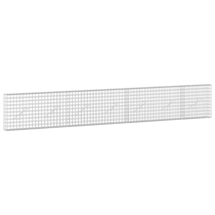 Gabion cu sârmă de 5 mm și plasă de 5x5 cm 350x10x50 cm WALTI