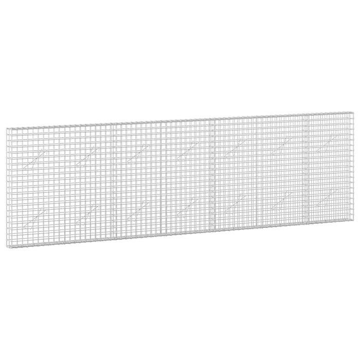Gabion cu sârmă de 5 mm și plasă de 5x5 cm 350x10x100 cm WALTI