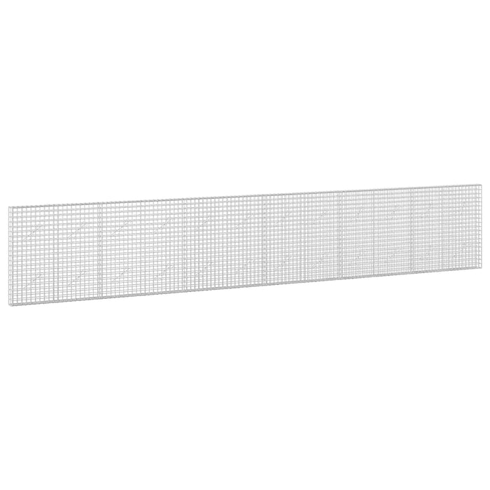 Gabion cu sârmă de 5 mm și plasă de 5x5 cm 600x10x100 cm WALTI