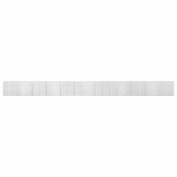 Gabion cu sârmă de 5 mm și plasă de 5x5 cm 1200x10x100 cm WALTI