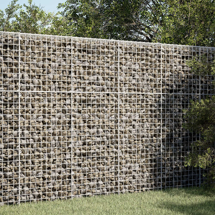 Gabion cu sârmă de 5 mm și plasă de 5x5 cm 150x10x150 cm WALTI