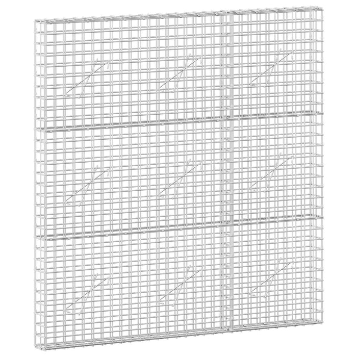 Gabion cu sârmă de 5 mm și plasă de 5x5 cm 150x10x150 cm WALTI