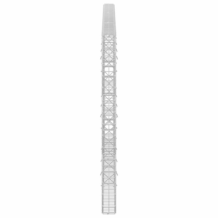 Gabion cu sârmă de 5 mm și plasă de 5x5 cm 300x10x150 cm WALTI