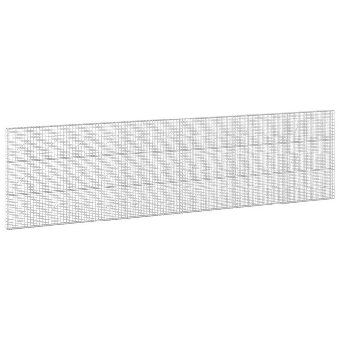 Gabion cu sârmă de 5 mm și plasă de 5x5 cm 600x10x150 cm WALTI